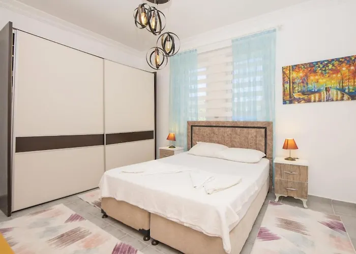 Fethiye-kaya Koey'de 6 Kisilik Devina アパート *